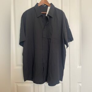 Men's Classic Black Button Down Shirt